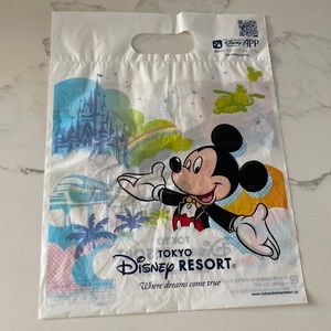 3/$10 Tokyo Disney Resort small shopping bag